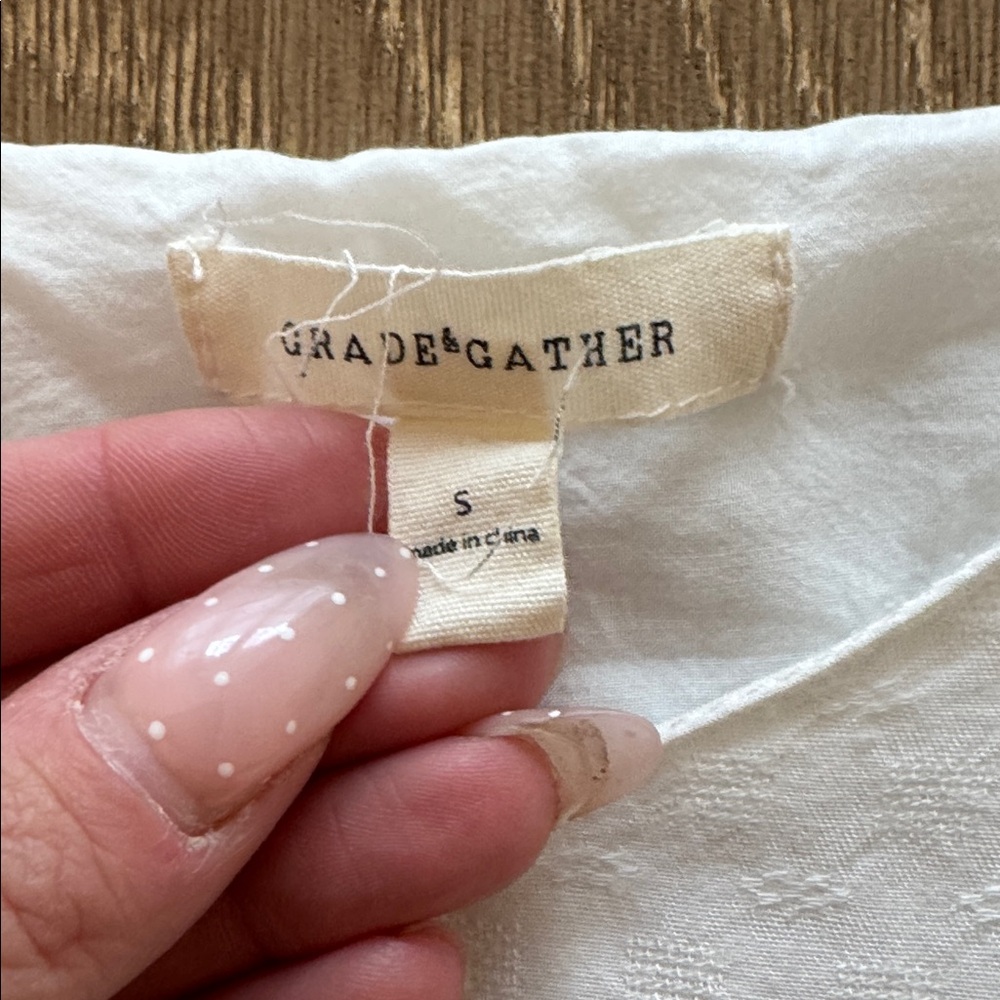 grade & gather Cinch Waist Tank Top Small - Picture 2 of 3